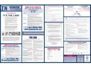 Tennessee Labor Law Poster 2015 Laminated All On One State and Federal Labor Law Poster
