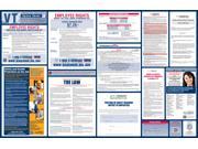 Vermont Labor Law Poster 2015 Laminated All On One State and Federal Labor Law Poster