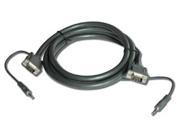 Kramer 15 pin HD M to 15 pin HD M 3.5mm Stereo Audio Cable