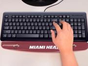 FANMAT NBA Miami Heat Gel Wrist Rest