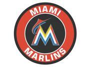 FANMAT MLB Miami Marlins Roundel Mat