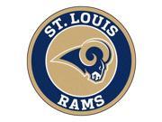 FANMAT NFL St. Louis Rams Roundel Mat
