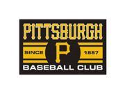 FANMAT MLB Pittsburgh Pirates Uniform Inspired Starter Mat