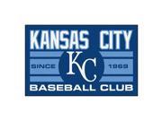 FANMAT MLB Kansas City Royals Uniform Starter Mat