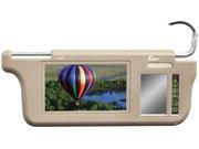 Tview Tivew 7 Sunvisor Monitor driver and passenger side tan
