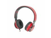 Gear Head HS3500RED Features Dynamic Bass Response; Foldable Travel Design; Built In Microphone; No