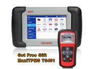 Autel MaxiDAS DS708 MaxiTPMS TS401 GIFT FREE OBD Scan Tool DS708 Scanner Works with Asian European and American cars Free Online Update