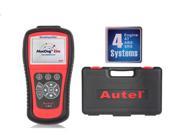 Autel Maxidiag Elite MD802 for 4 System with Data Stream Model Engine Transmission ABS and Airbag Code Scanner FREE GIFT MaxiTPMS TS401