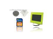E buy World New Ality 7 Inch LCD Digital Picture Frame Green Kit with SD Card