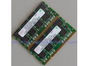 Hynix 2GB 2X1GB DDR333 PC2700 SODIMM 333Mhz laptop Notebook memory Low density
