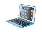 Blue Foldable Wireless Bluetooth Rechargeable Keyboard Case Cover For iPad Mini 1 2 3