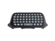 Black Wireless Controller Messenger Game Keyboard Keypad ChatPad For XBOX 360