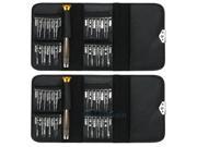 2x 24 In 1 Mobile Phone Computer Machine Disassemble Repair Tool Kit 2 piece pack