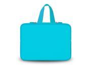 New Mint Blue NEOPRENE 15 15.4 15.6 INCH LAPTOP NOTEBOOK HANDLE CASE BAG SLEEVE POUCH COVER