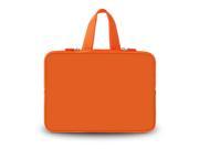 New Orange NEOPRENE 15 15.4 15.6 INCH LAPTOP NOTEBOOK HANDLE CASE BAG SLEEVE POUCH COVER