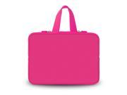 New Pink NEOPRENE 15 15.4 15.6 INCH LAPTOP NOTEBOOK HANDLE CASE BAG SLEEVE POUCH COVER