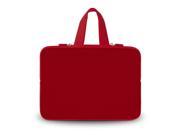 Red NEOPRENE 15 15.4 15.6 INCH LAPTOP NOTEBOOK HANDLE CASE BAG SLEEVE POUCH COVER