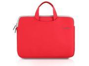 New Red 13 PLEMO Laptop Sleeve Case Bag Cover for MacBook Pro Notebook Computer 13 Inch