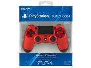 Official DualShock PS4 Wireless Controller for PlayStation 4 Magma Red