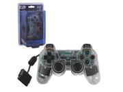 CLEAR PS2 Shock Controller Sony PlayStation 2 Dual Vibration Gamepad