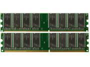 2GB 2X1GB DDR 184 Pins PC2700 333MHz Destop Memory For ASUS PC DL Deluxe