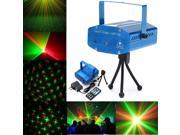 Mini R G Auto Voice Xmas DJ Disco Party Club Pub LED Laser Stage Light Projector Remote