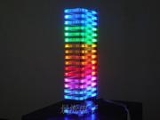 KS16 Fantasy Crystal Cube LED DIY Kit Music Spectrum VU Tower Finished set