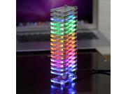 KS16 Fantasy Crystal Cube LED DIY Kit Music Spectrum VU Tower unfinished kit
