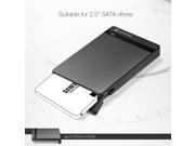 MantisTek Mbox2.5 Tool Free USB 3.0 SATA HDD SSD Enclosure HDD External 2.5