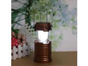 Outdoor Solar Power Camping Portable Lantern Rechargeable Emergency Light