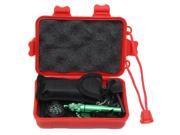 Outdoor Sport Survival Emergency Gear Tools Box Set Camping Hiking Self Help Kit Red