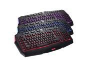 NEW! Multimedia Illuminated Backlit USB Wired Programmable PC Gaming Keyboard 3 Color
