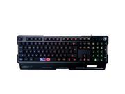 NEW! SADES Blademail PC Gaming Keyboard Colorful LED 19 non conflict keys Metal