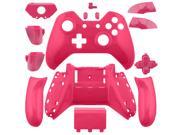 Wireless Controller Full Shell Case Housing for Xbox One Glossy Pink