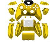 Wireless Controller Full Shell Case Housing for Xbox One Chrome Gold