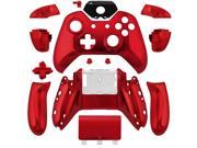 Wireless Controller Full Shell Case Housing for Xbox One Chrome Red