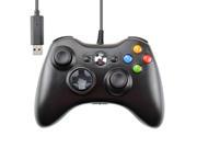 Wired Joypad Gamepad Controller for XBox 360 Black