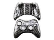 Wireless Controller Shell Custom Pattern Series for XBox 360 Carbon Fiber