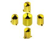Gold ABXY Guide Button Set for Xbox 360 Controller Tuning