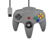 Full Size Wired Controller Game Pad for Nintendo N64 Grey Gray