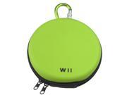 Game Card Collection CD Disc Bag Air Foam Pouch Pocket for Wii Apple Green