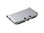 Aluminum Metallic Protect Case Shell for Nintendo New 3DS XL Silver