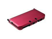 Aluminum Metallic Protect Case Shell for Nintendo New 3DS XL Red