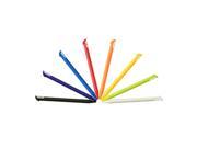 Set of 8 Multi Color Plastic Touch Screen Pen for Nintendo New 3DS XL