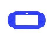 Silicone Rubber Soft Protective Skin Case Cover for Sony PS Vita PSV 2000 Blue