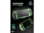 Talismoon Aluminum SlimClips Protect Case Cover for PSP Slim Lite 2000 Green