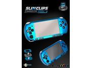 Talismoon Aluminum SlimClips Protect Case Cover for PSP Slim Lite 2000 Blue