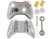XCM Wireless Controller with D Pad AutoFire for Xbox360 Chrome Yellow SHELL ONLY