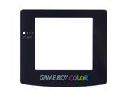 Replacement Clear Screen Plastic for Nintendo GameBoy Color Black