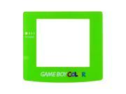 Replacement Clear Screen Plastic for Nintendo GameBoy Color Green